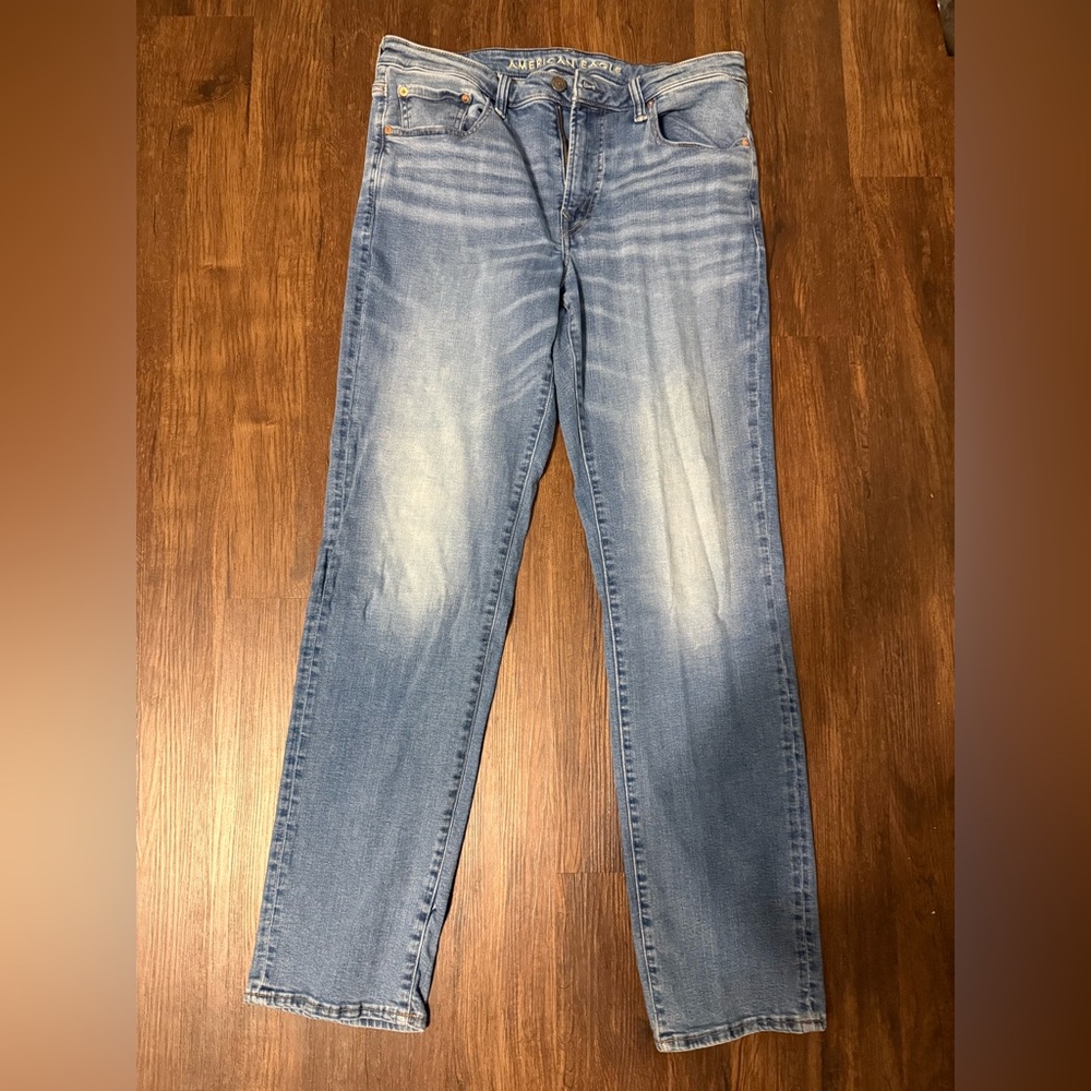 American Eagle Outfitters Classic Blue Straight Jeans